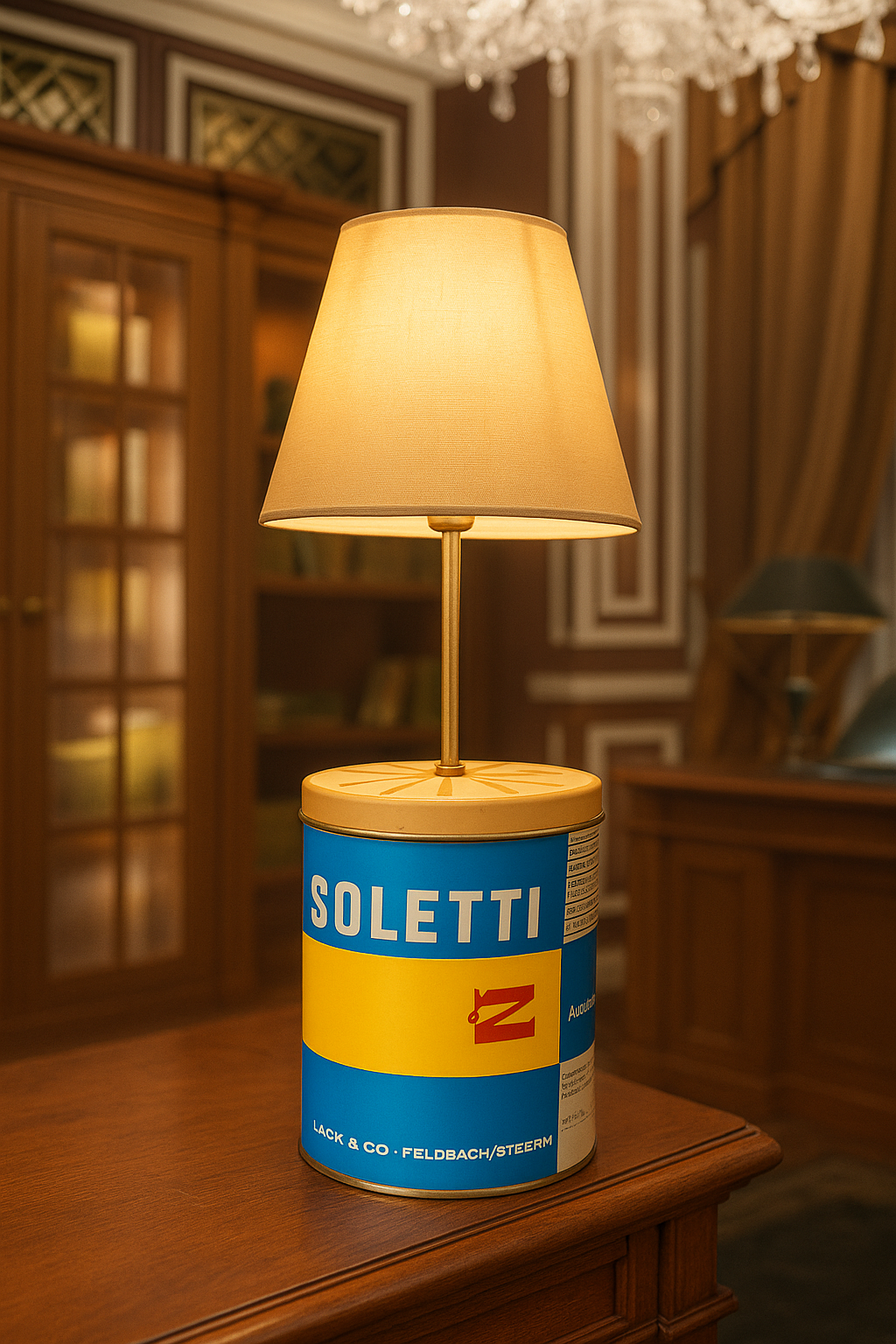 Yellow Soletti Lamp